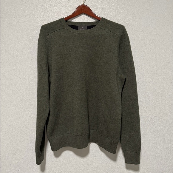 Mack Weldon Tech Cashmere Crew Neck Sweater Size M